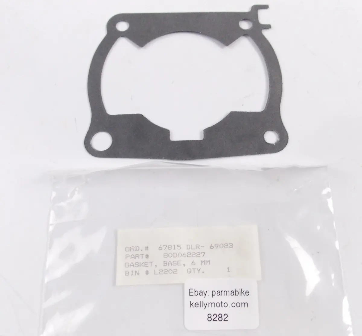 Oem Husqvarna 1990-92 Cr125 1990-93 Wr125 Cylinder Base Gasket 0.6Mm 80D062227 1