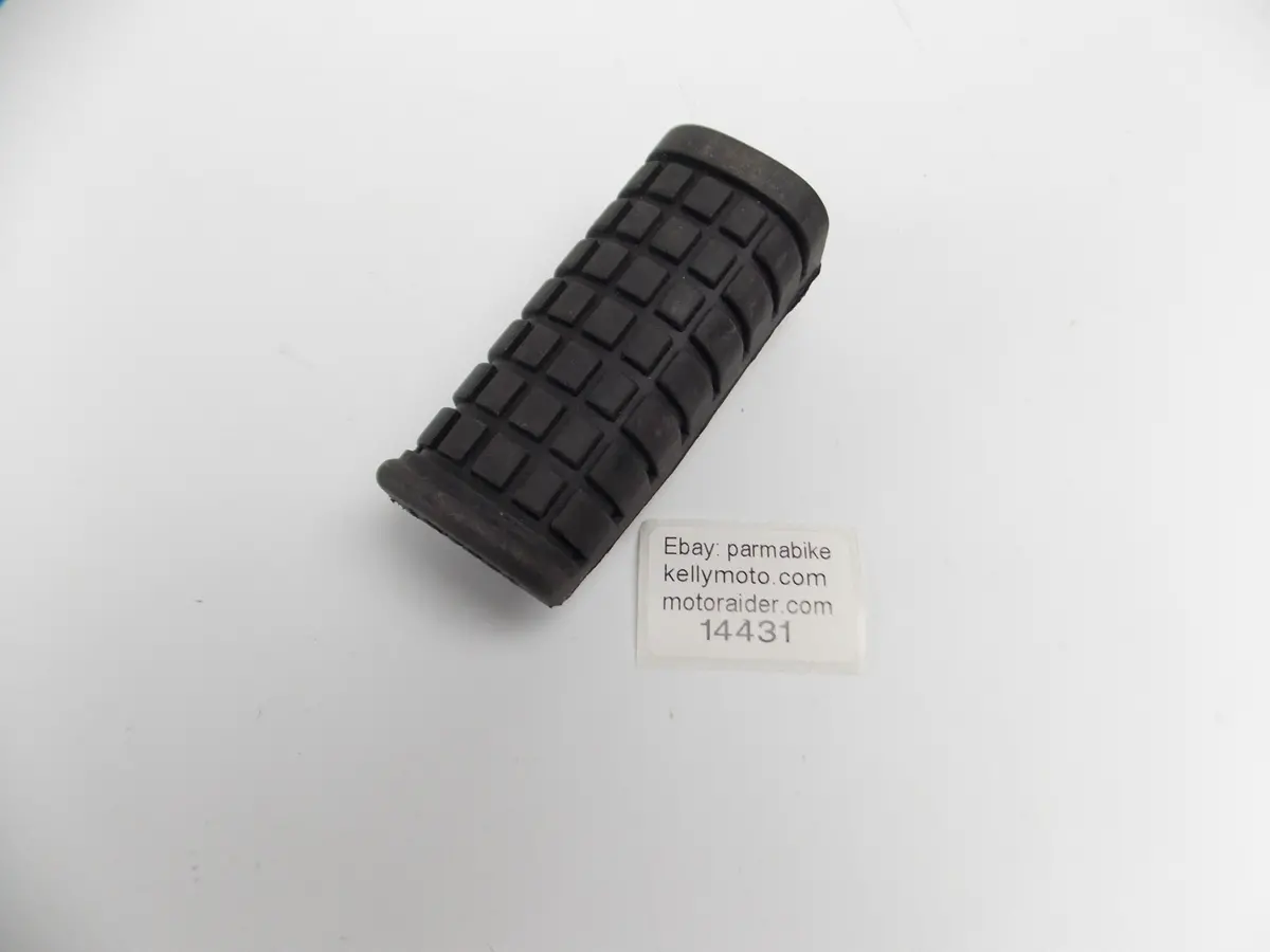 Nos Oem Laverda Passenger Rubber Footrest Peg Stand Cover R L 61925698 61925697 1