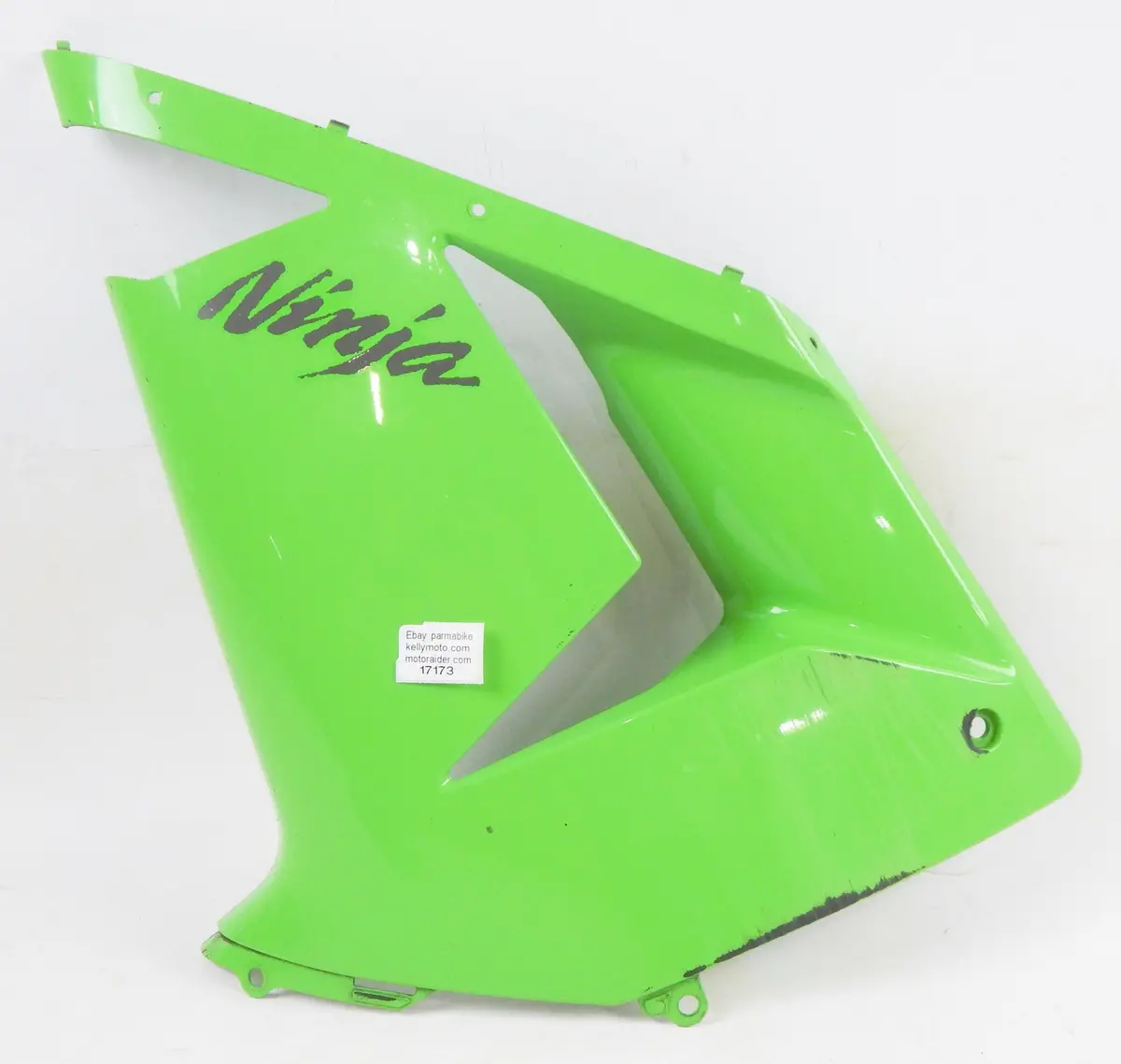 Oem Kawasaki 2004 Zx10r Left Side Mid Panel Cowl Green 55028-0007 1