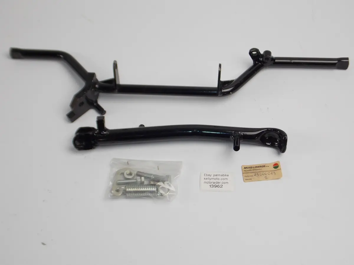 Nos Oem 1984 Laverda 125Lb Strada Sport Custom Frame Side Kickstand Kit 19000019 1