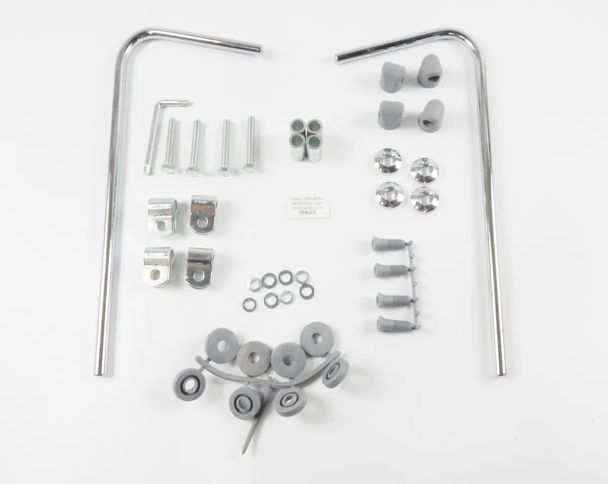 Oem Malaguti Scooter Ciak Windshield Mount Bracket Hardware Bolts Clamps 1