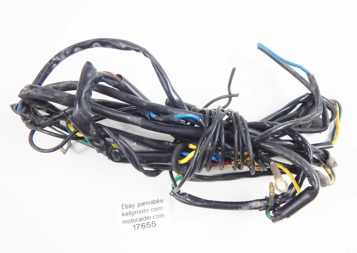 1970 Gilera 125 Giubileo Electrical Cables Wire Harness Vintage Italy 1