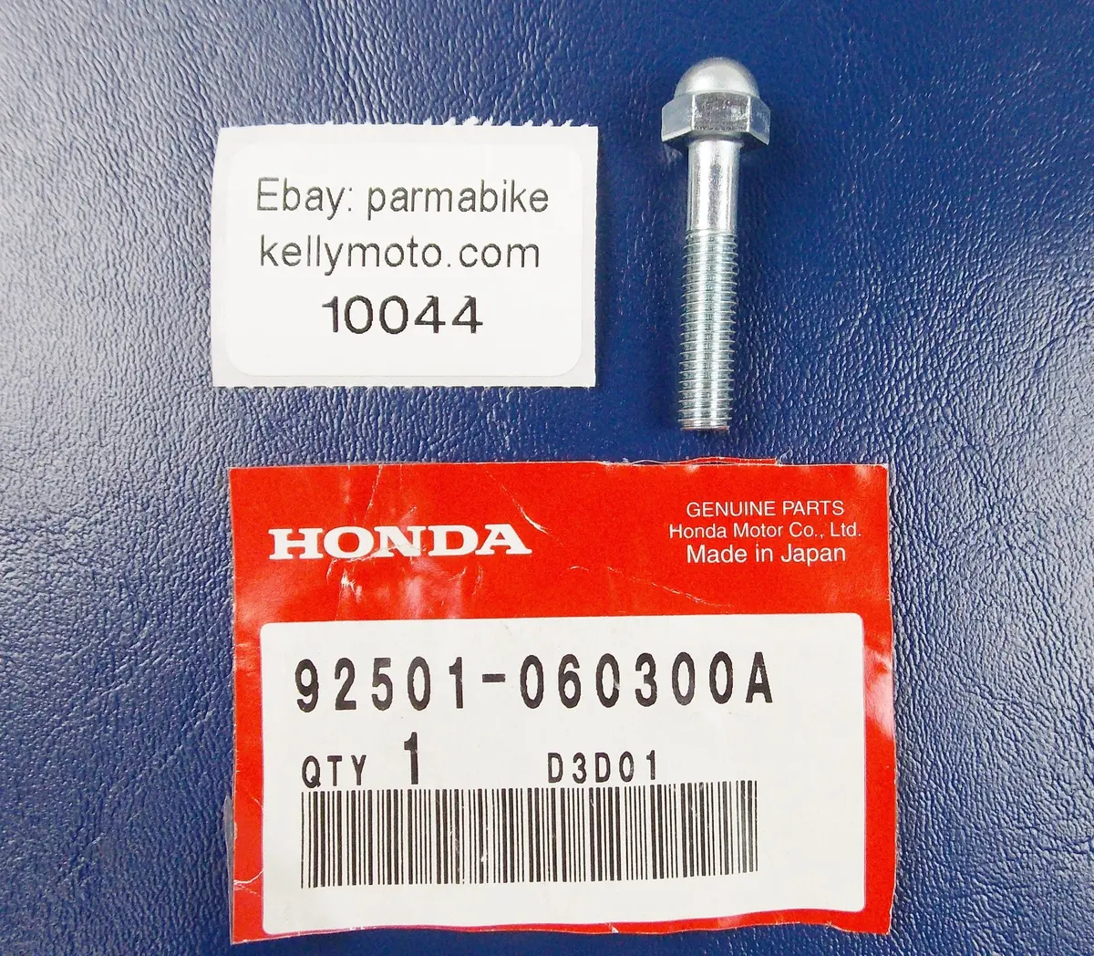 Nos Oem 2002-2003 Honda Cbr900rr Bolt Cap 6X30 92501-060300A 1