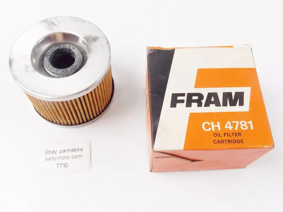 Fram Ch4781 Honda Cb-350/750 Kawasaki Kz-400/550/650/1000 Oil Filter Cartridge 1