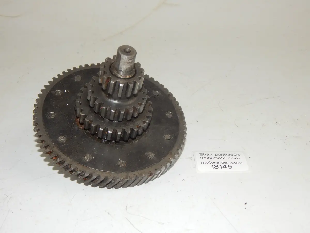 1951 Vintage Vespa Piaggio 125 V32m Motor Engine Transmission Gear Shaft 1