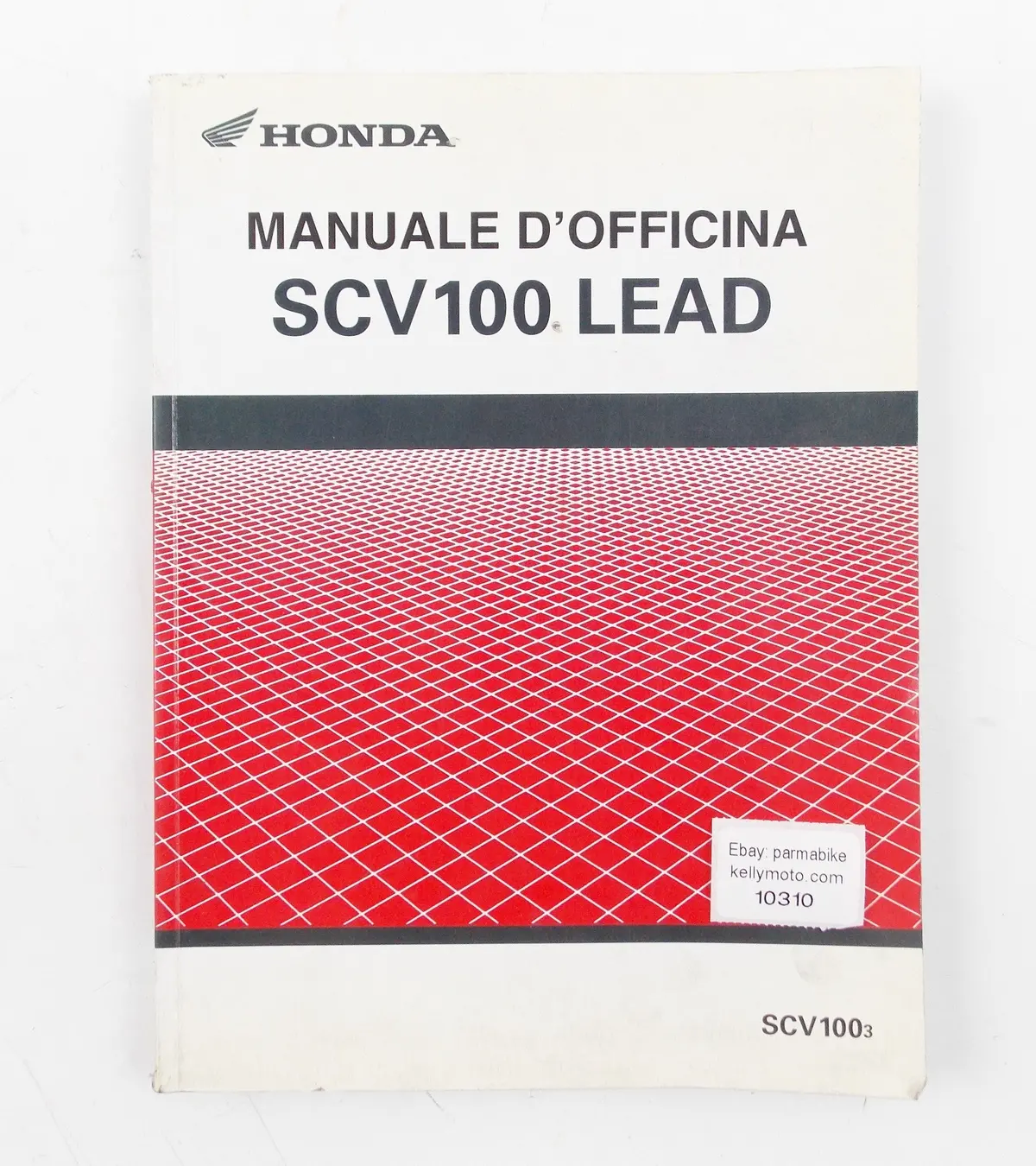 Honda Scv100 Lead Workshop Manual Repair Mechanical Service Book Italian 1