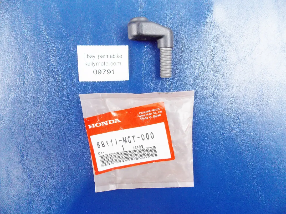 Nos Oem 2001-2002 Honda Fjs400/600 Silver Wing Mirror Adapter  88111-Mct-000 1
