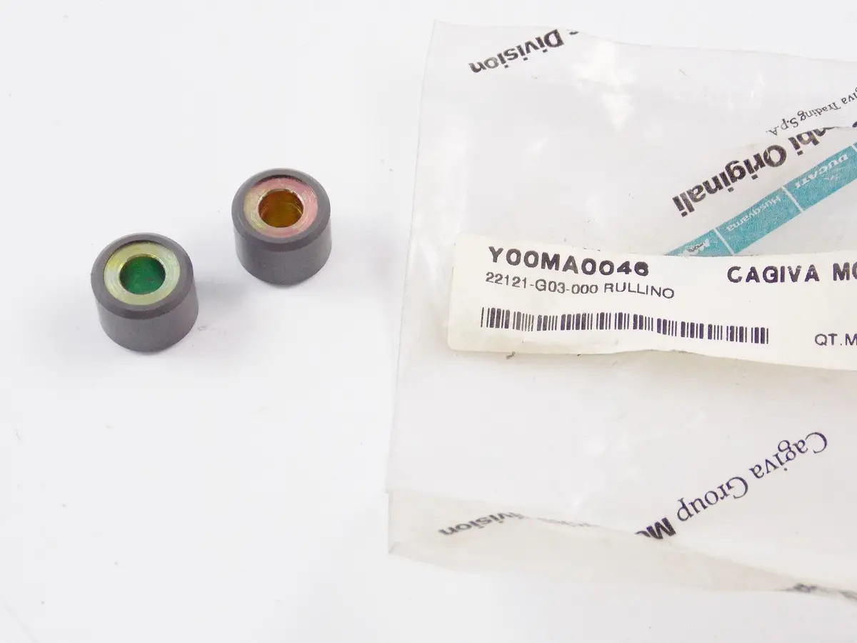 Oem Cagiva 1992-1993 City 50 Kick Starter Weight Roller Comp Set Of 2 Y00ma0046 1