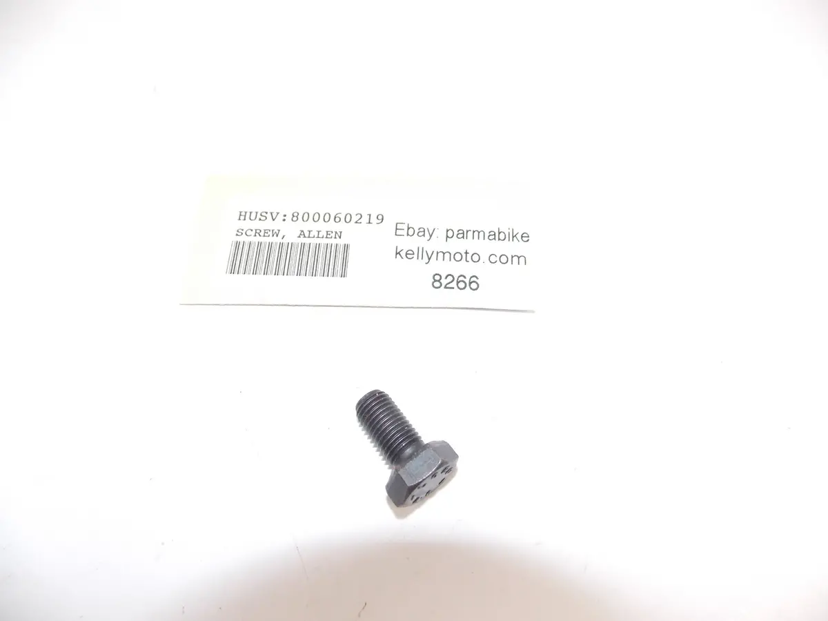 Nos Oem Husqvarna 1990 Wmx-Wxr 125/250 Seat Saddle Screw Bolt 8X15mm 800060219 1