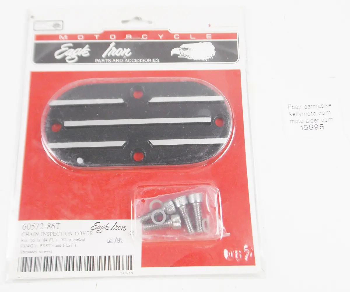 Eagle Iron Harley 1965-84 Fl 1982-Up Fxwg Flst Chain Inspection Cover 60572-86T 1