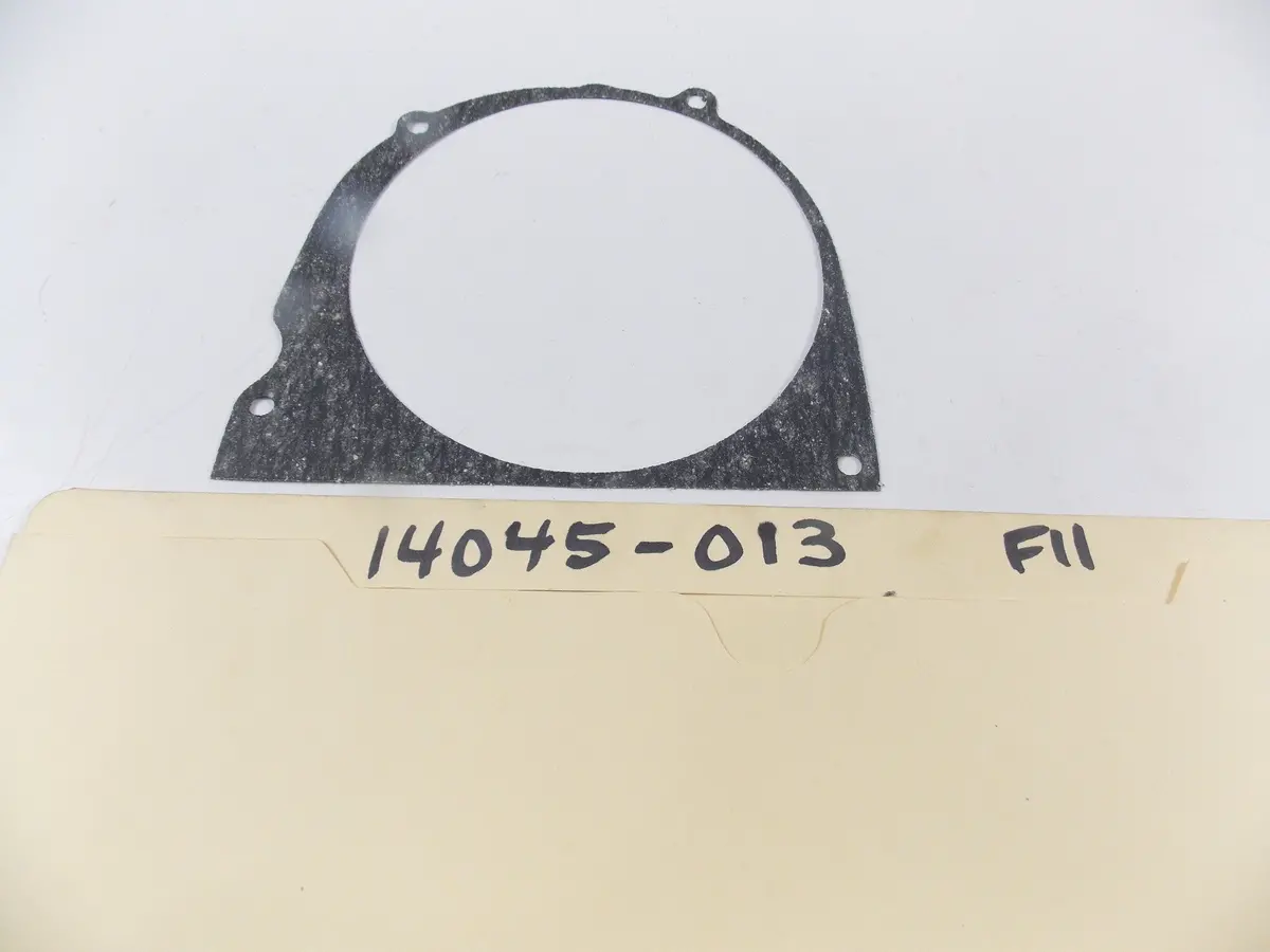 Nos Kawasaki 1973-1975 F11 250 1973 F11m 250 Left Engine Cover Gasket 14045-013 1