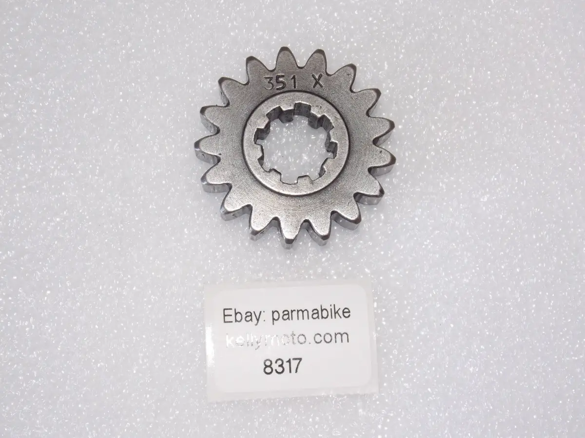 Oem 1986 Husqvarna Cr 125 Transmission Gear Wheel 17T 351X 161235101 1