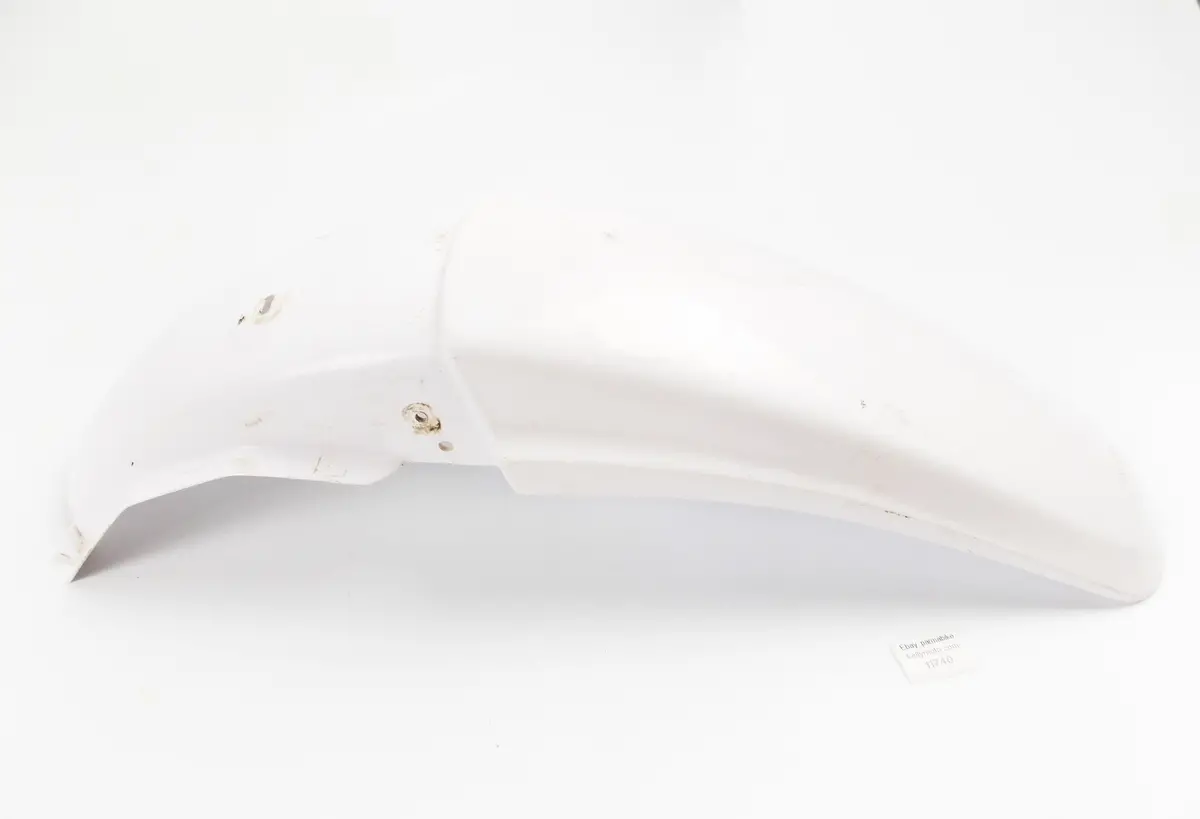 Yamaha 1990 Yz 125 White Mudguard Rear Fender Mudder 1