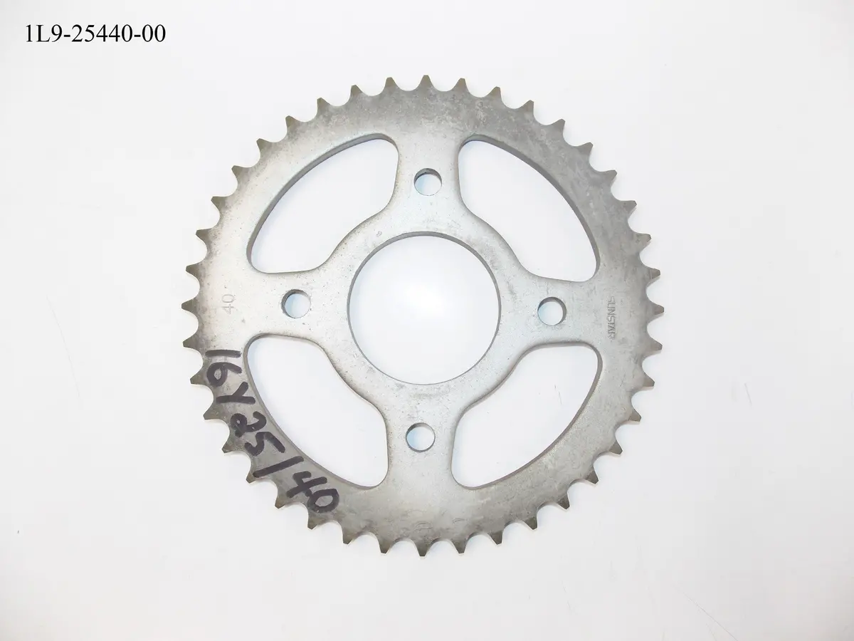 Sunstar Rear Drive Sprocket 40T Yamaha 1988-2002 Yfs200 16Y25/40 | 1L9-25440-00 1
