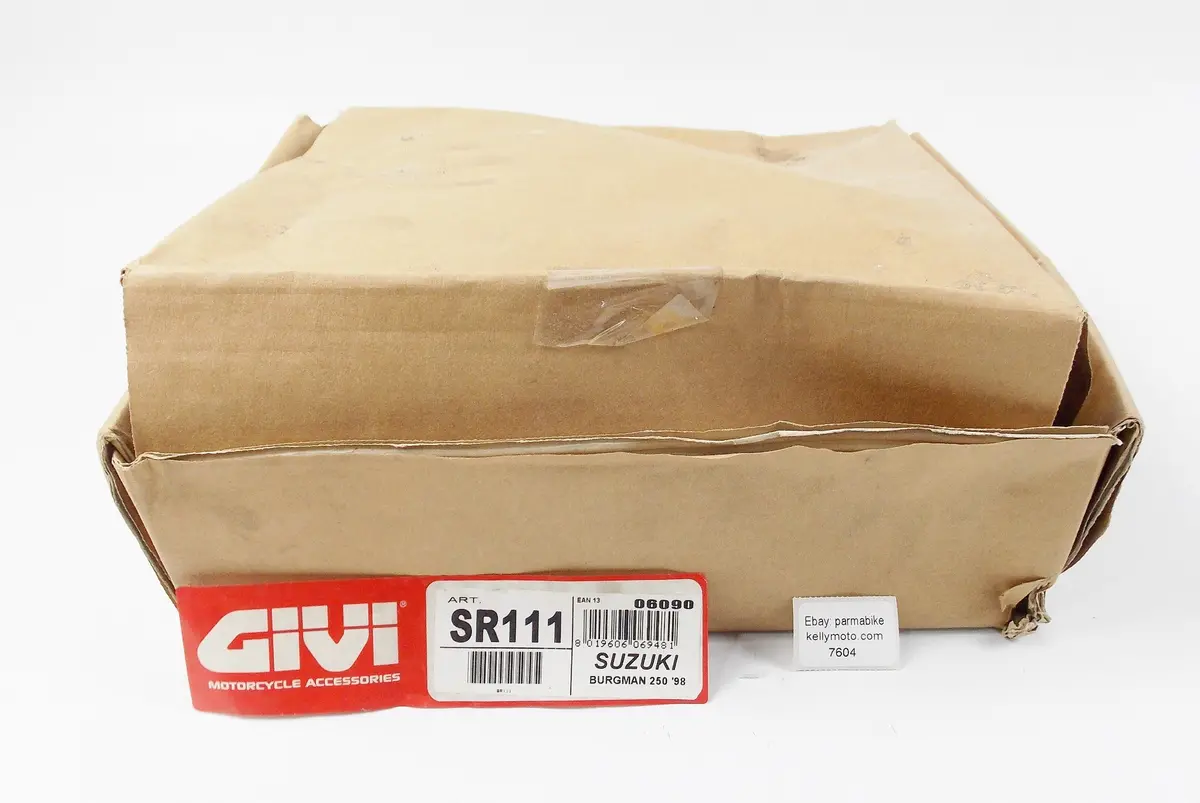 Givi Luggage Carrier Plate Mounting Bracket Kit Suzuki 1998 Burgman Art Sr111 2