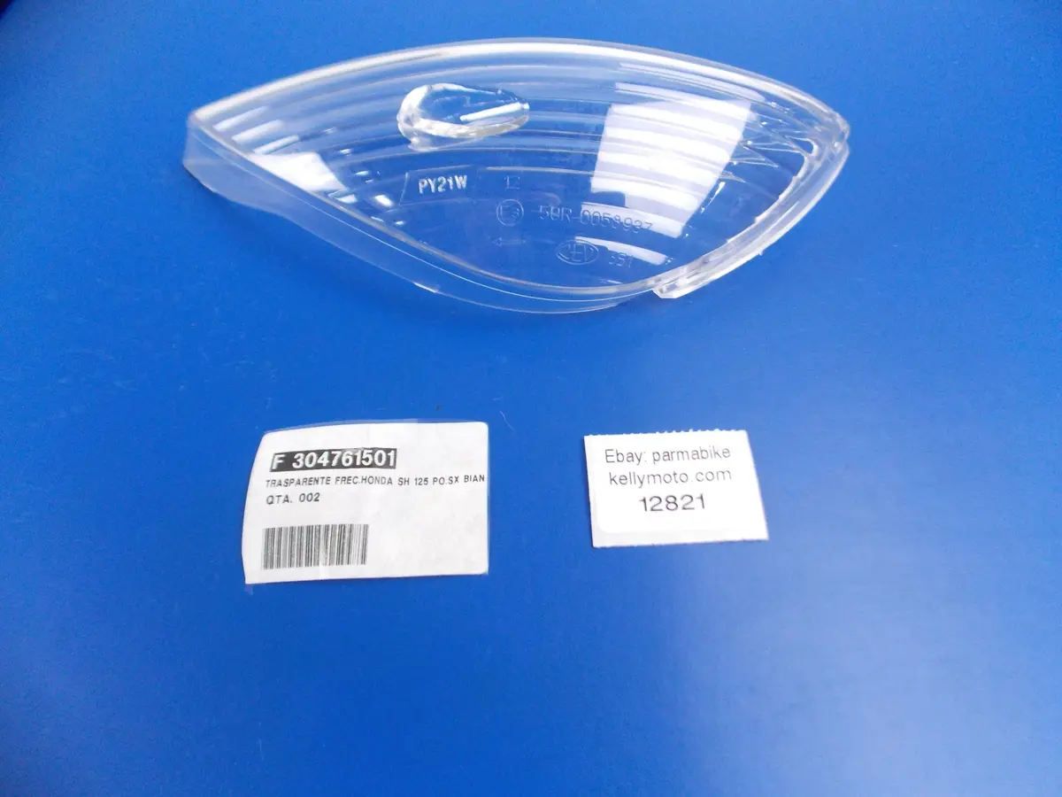 Nos Oem C.E.V Honda 2001-2004 Sh 125 Rear Left Indicator Lens Clear F304761501 1