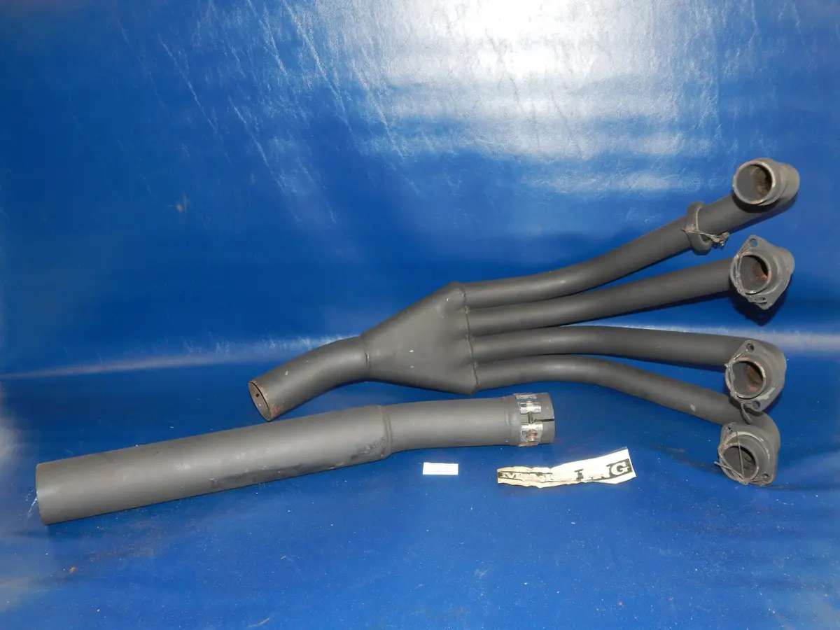 Suzuki Gsx-1100-Es Marving 4 In 1 Black Header Pipe Exhaust Muffler S-55-N 1