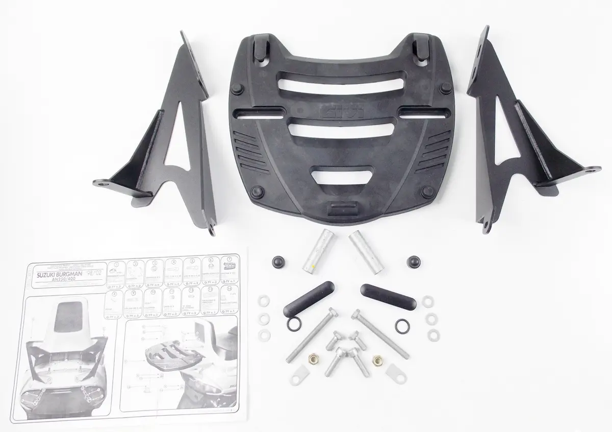 Givi Luggage Carrier Plate  Mounting Bracket Kit Suzuki 1998 Burgman Art Sr111 1
