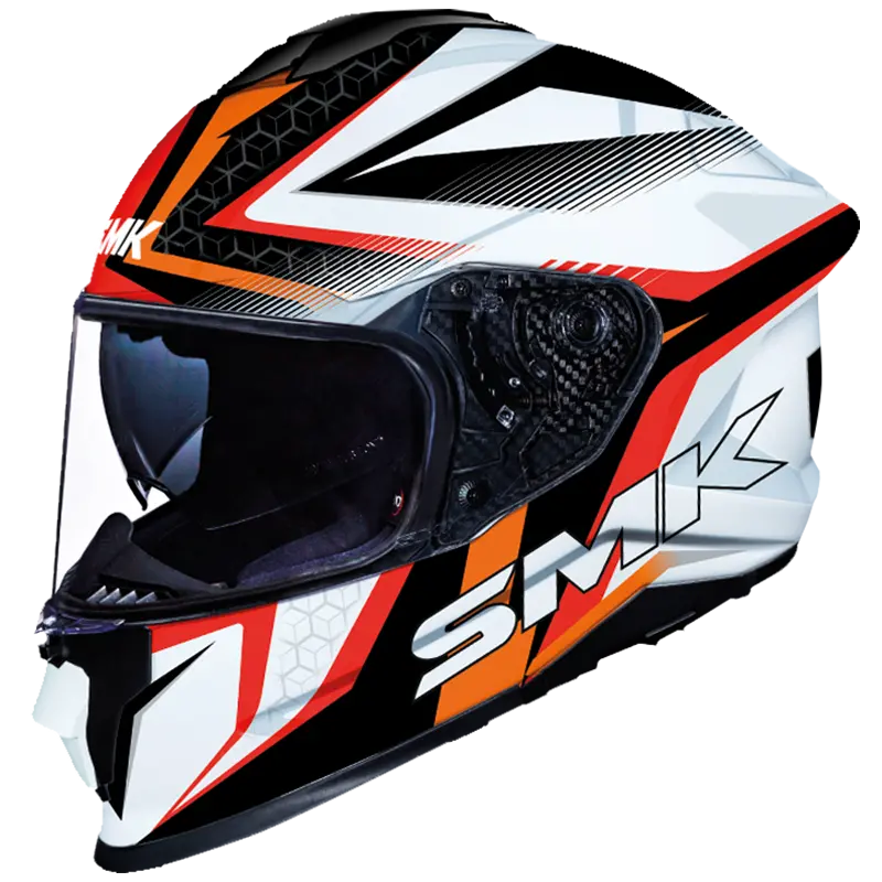 Smk Titan Slick Gl123 Full-Face Helmet | Motovile Kuwait 1