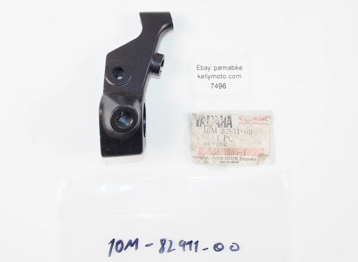 Nos Oem 1982-2010 Yamaha Xv535/1000/1100/750/250/500 Lever Holder 1 10M-82911-00 1