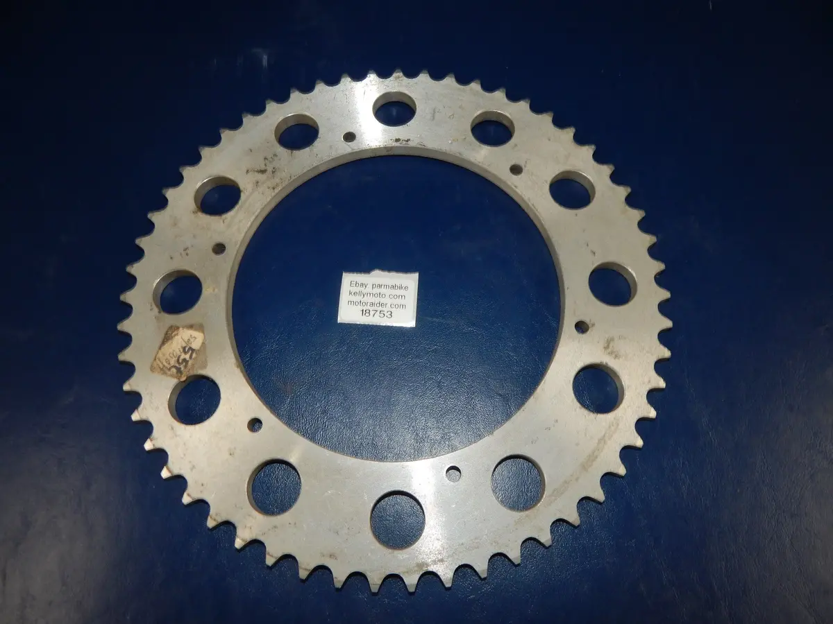 1970'S Alloy 55T Rear Sprocket Hercules Dkw Sachs Vintage Motocross Enduro Road 1