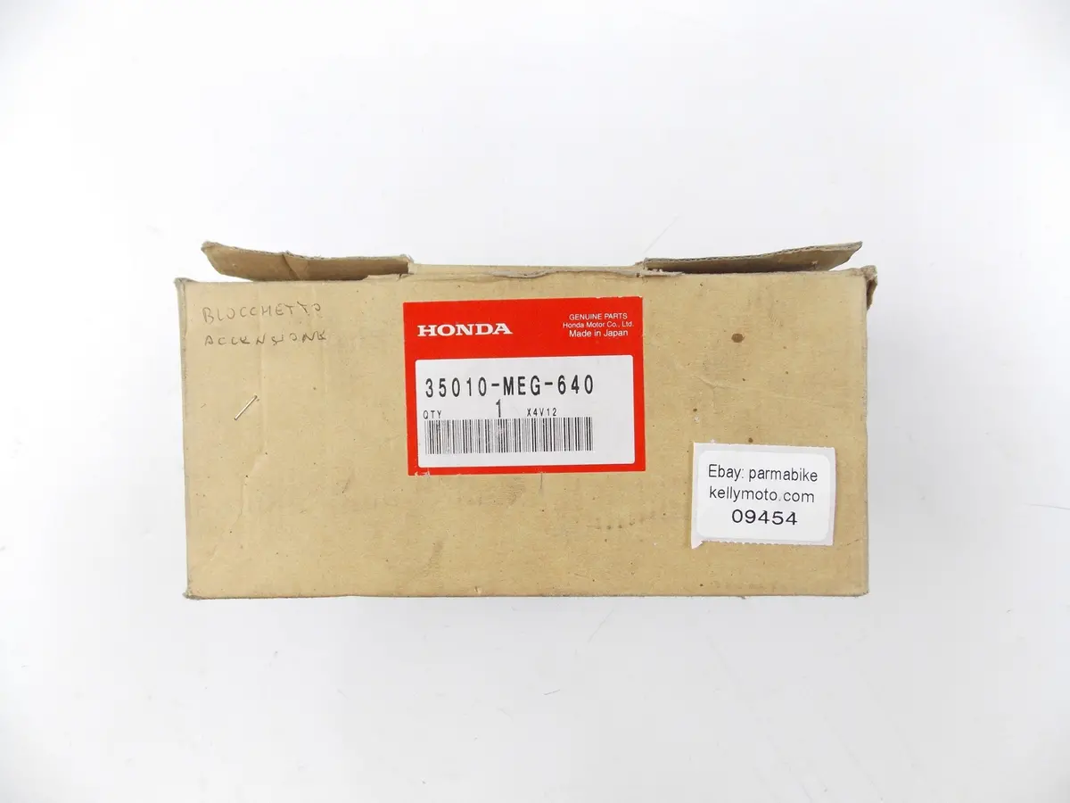 Nos Oem Honda 2004-2007 Vt750 Key Set Helmet Side Cover Lock 35010-Meg-640 1