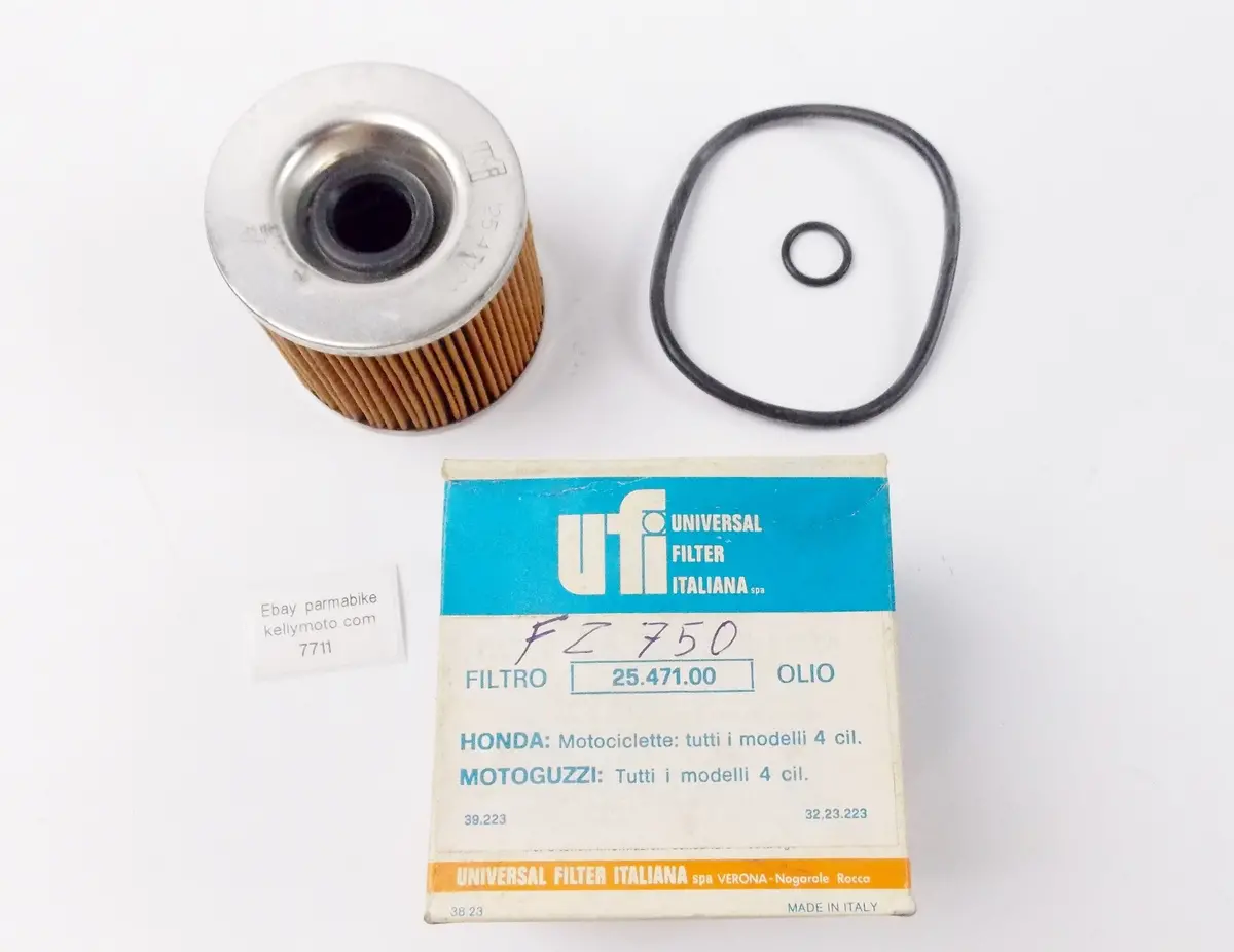 Ufi Honda Oil Filter Cartridge Moto Guzzi Honda 4-Cyl Motor 25.471.00 1