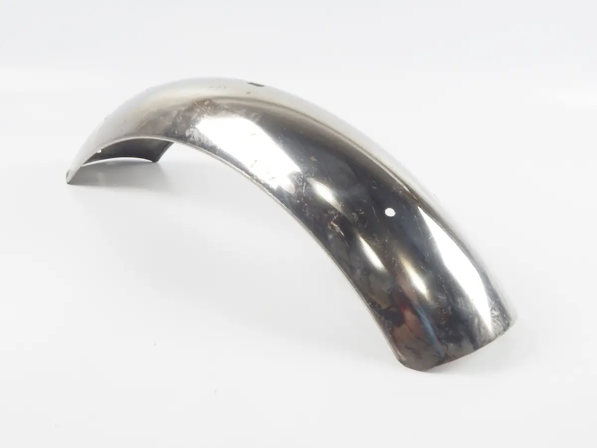 Vintage Motorcycle Mudguard Rear Fender Steel L=31" W=7" Fantic Gilera Ducati 2