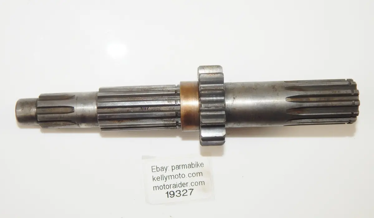 Husqvarna 1982 240 250 Cr Transmission Gearbox Main Shaft #697 15T 161269701 1