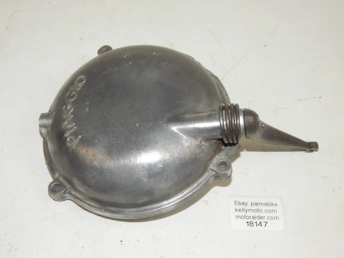 1950"S  Vintage Vespa Piaggio 125 Motor Engine Clutch Cover Scooter Italy 1