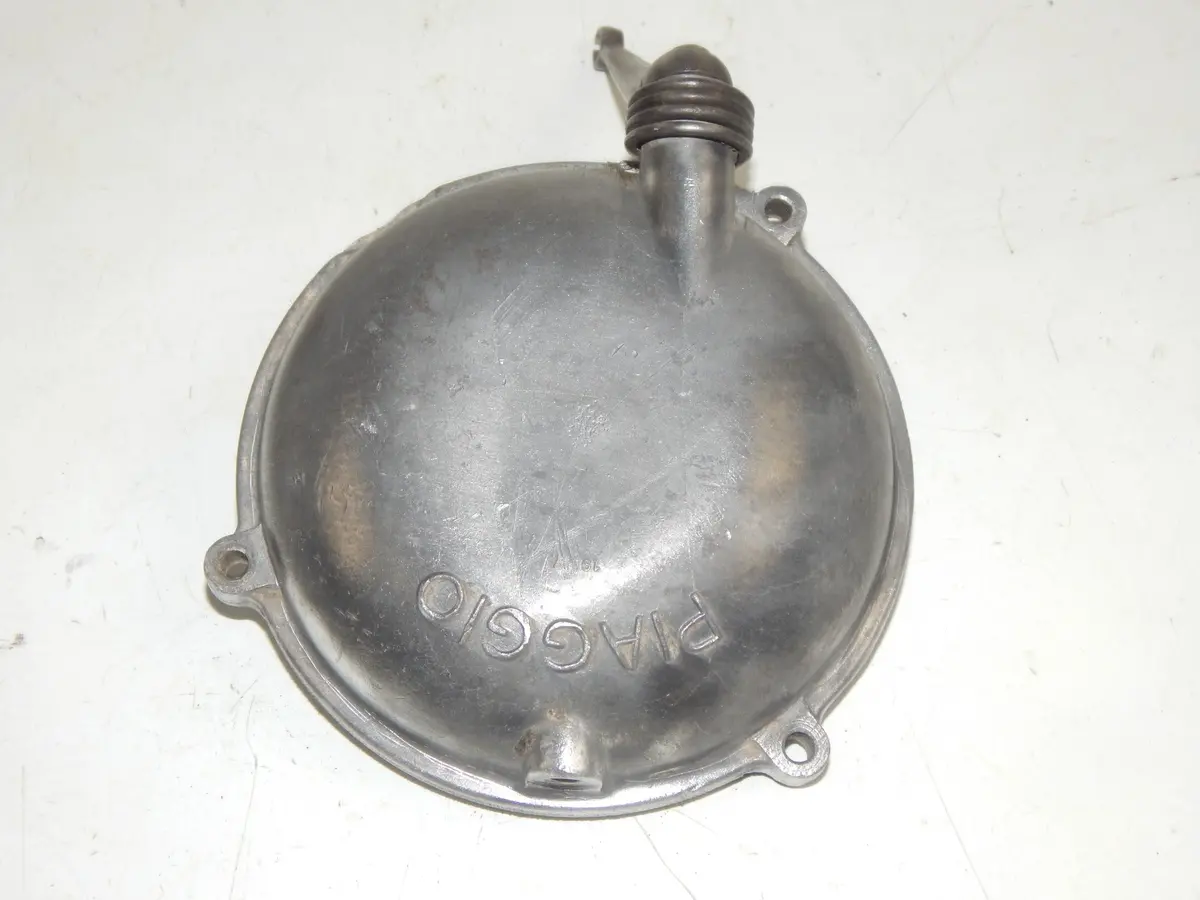 1950"S Vintage Vespa Piaggio 125 Motor Engine Clutch Cover Scooter Italy 2