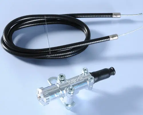 Polini Universal Choke Cable And Lever Chrome For Dellorto Polini Stage6 1