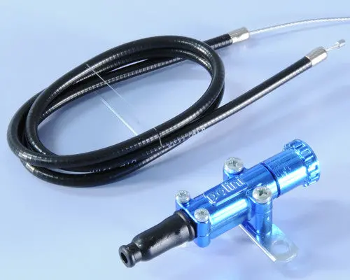 Polini Universal Choke Cable And Lever Blue For Dellorto Polini Stage6 1