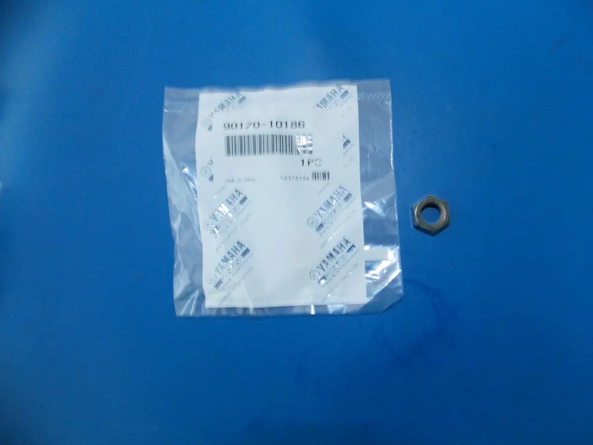 Nos  Yamaha  1985-2004 Yfa1 Yf60 Yfs200 Yfz350 Yfb250 Hexagon Nut  90170-10186 1