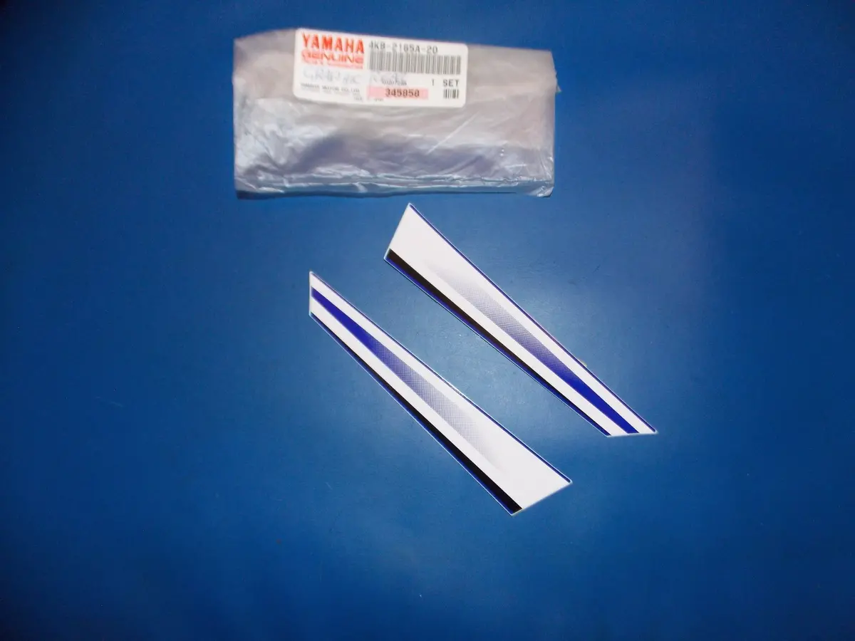 Nos Yamaha  2000-2002 Yfm350  Graphic Set Rear Fender 4Kb-2165A-20 1