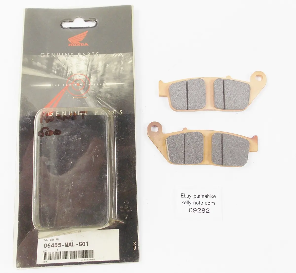 Nos Oem 1997-2006 Honda Cbr600 Front Brake Pads Set 06455-Mal-G01 1