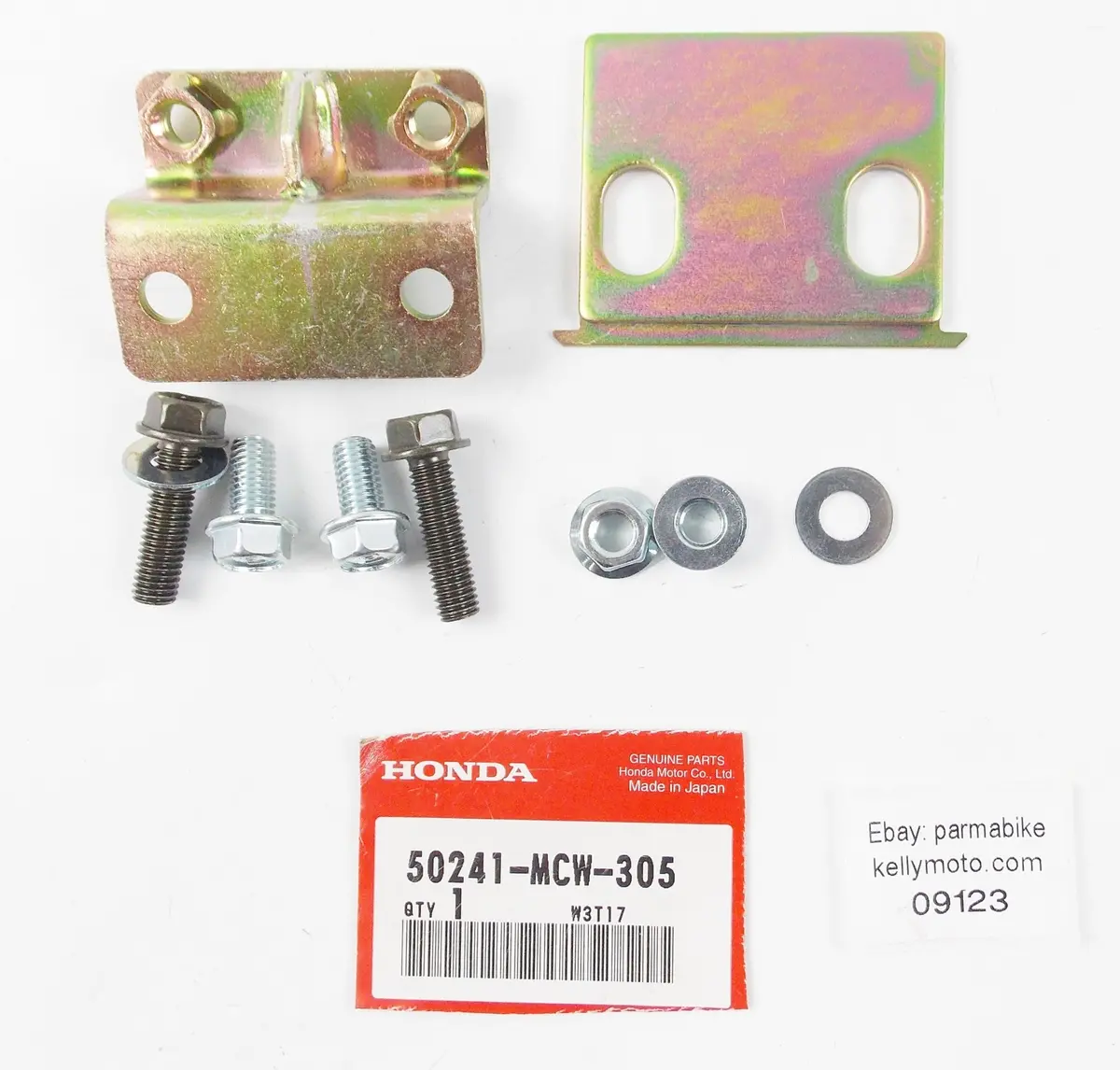 Nos Oem Honda 2003-2015 Vrf800 Kit Seat Rail 50241-Mcw-305 1