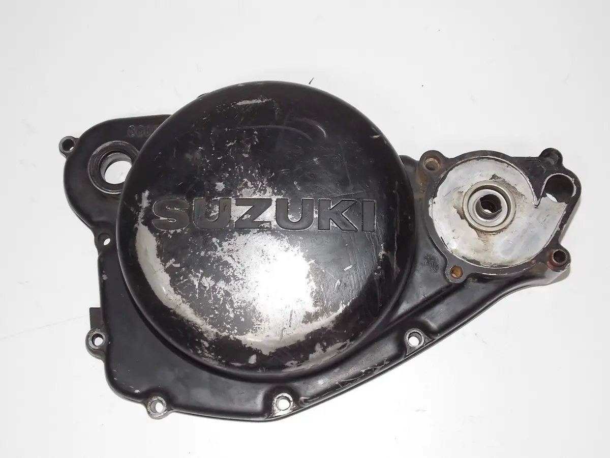 1983 Suzuki Rm250d Engine Side Cover Right Original Clutch Motor Panel Rm 250 1