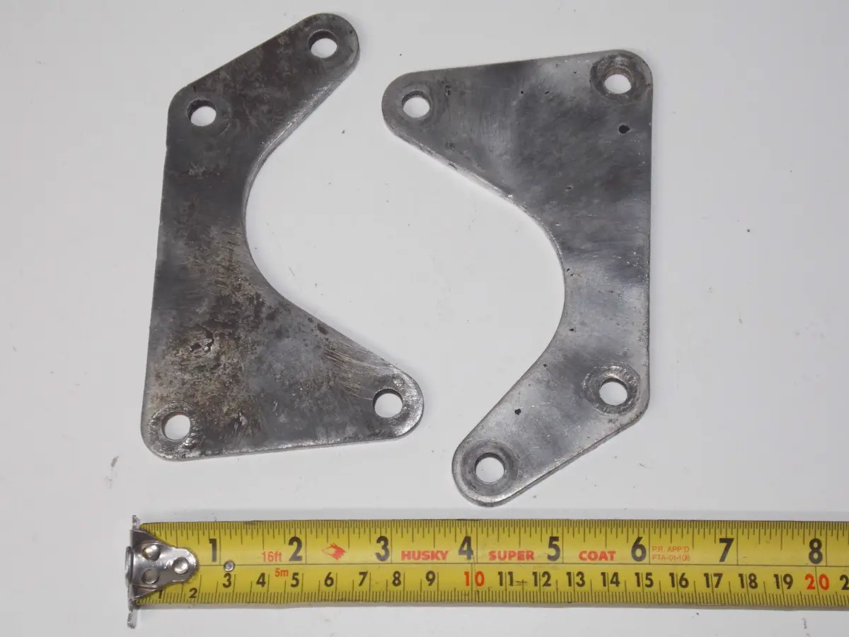 1973 Husqvarna Wr450 Engine Mounts Brackets Wr 450 Pair Left Right Cr 400 250 #2 1