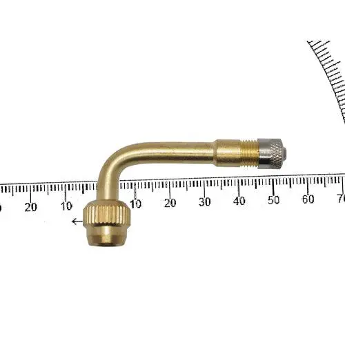 Valve Extension - Car - 90 Degree (Brass) 1