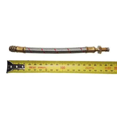 Valve Extension - Various Sizes - Braided Flex (Truck) 1