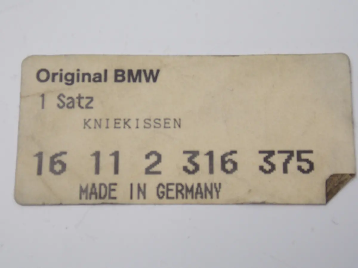 Nos Oem Bmw 1992-2001 R 1100 Rs Knee Padding Set Lh/Rh 16112316374 | 16112316375 2