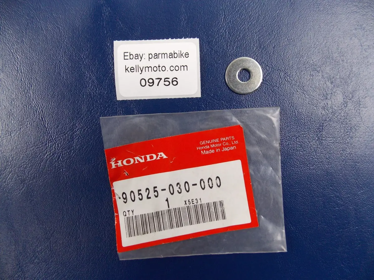 Nos Oem Honda Cr/Xr/Nc/Cl/Xl/Gl Washer B Handle Holder Setting 90525-030-000 1