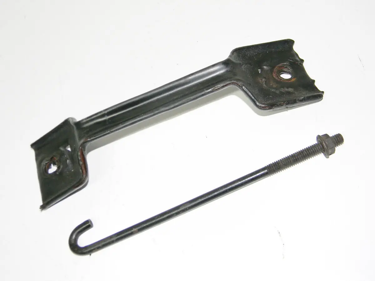 Harley Davidson Battery Bracket Sportster Dyna Xlch Lowrider Racer Stay Tray Hd 1