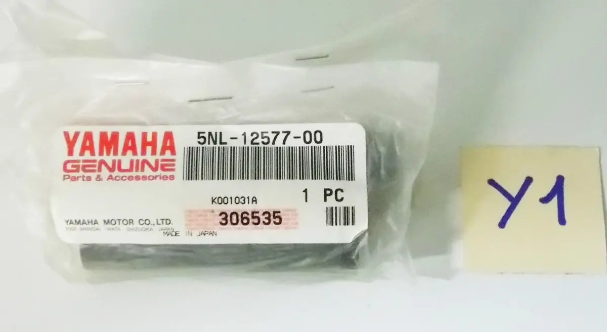 Nos Yamaha 2001 Yz250f Radiator Hose Pipe Yz 250 Part 5Nl-12577-00 1