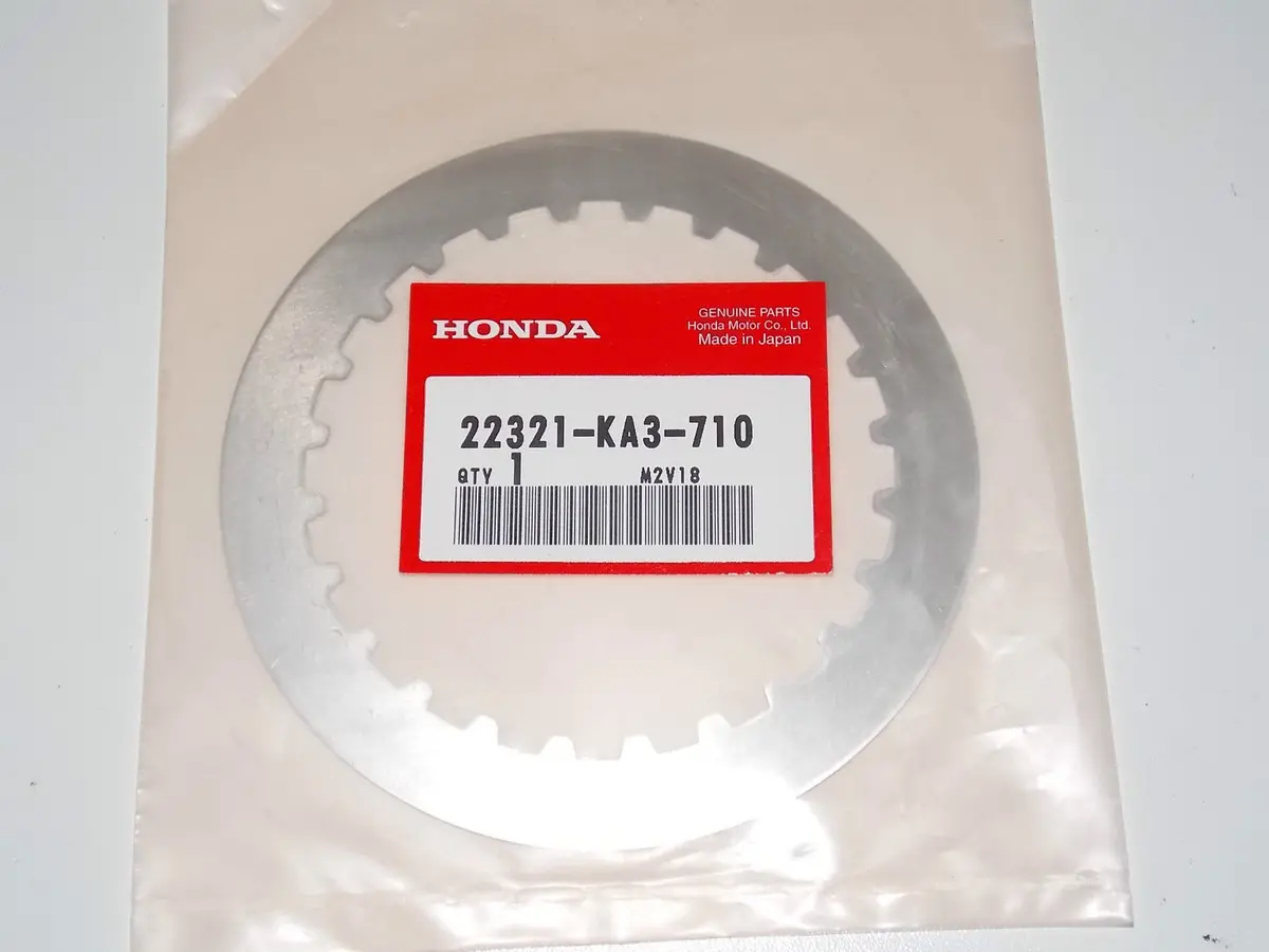 Nos Honda 1983 1987 1992 2007 Atc250 Cr125 Clutch Disc Plate Part # 2321-Ka3-710 1