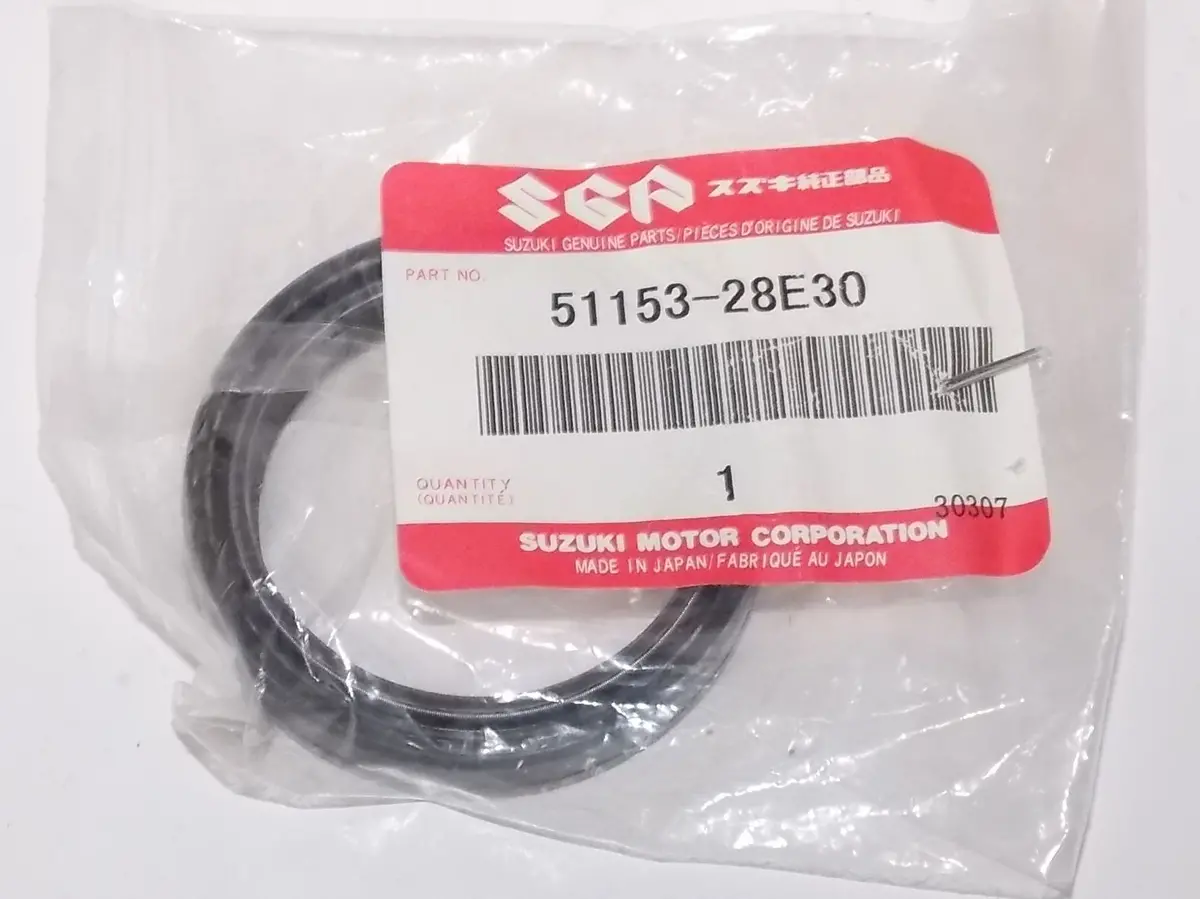 Nos Oem New Suzuki 1989 1998 Rm125 Rm250 Rmx250 Front Fork Oil Seal 51153-16511 1