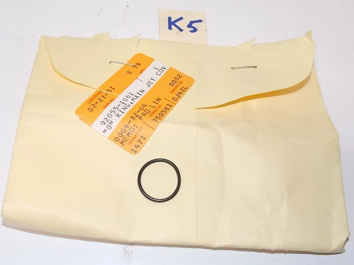 Kawasaki 1974 2010 Kx125 Kl250 Kdx175 Kz1000 Zx600 Zn1100 Fork O-Ring 92055-1051 1