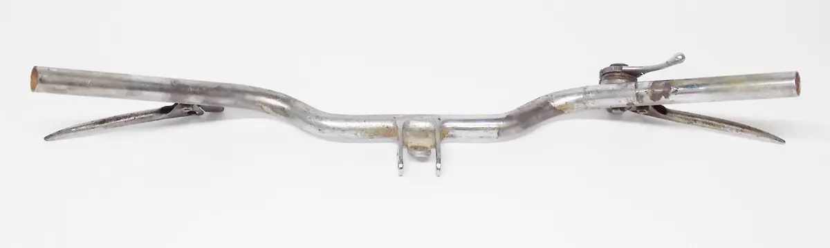1950'S Moto Guzzi Guzzino 65 Handlebar 25" Wide 7/8" Bar Vintage Levers Choke 1