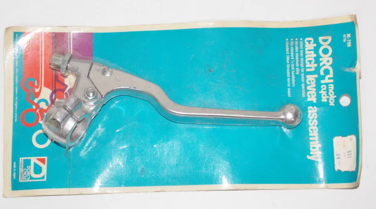 Nos Dorcy Clutch Levber Assembly 7/8" Bar 10Mm Ossa Honda Yamaha Maico Bultaco 1